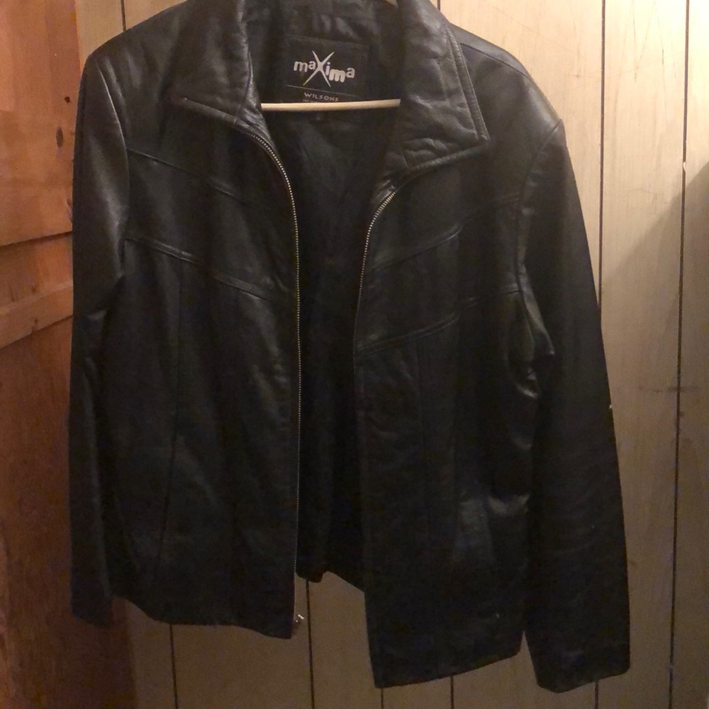 Máxima wilsons leather jacket